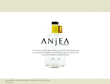 Tablet Screenshot of anjeavodka.com